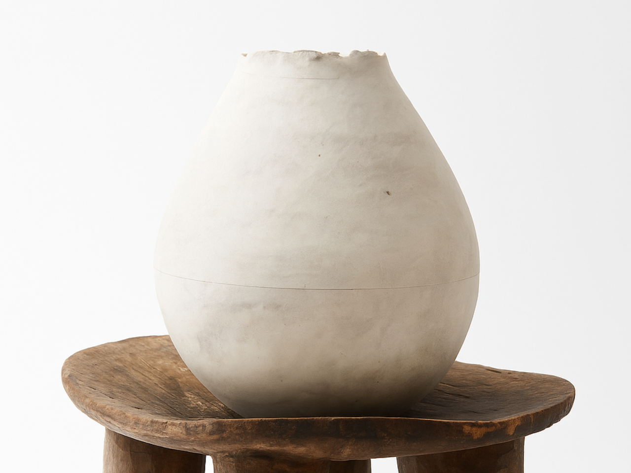 beautiful-white-vase-on-stool-sold-by-milc-and-co