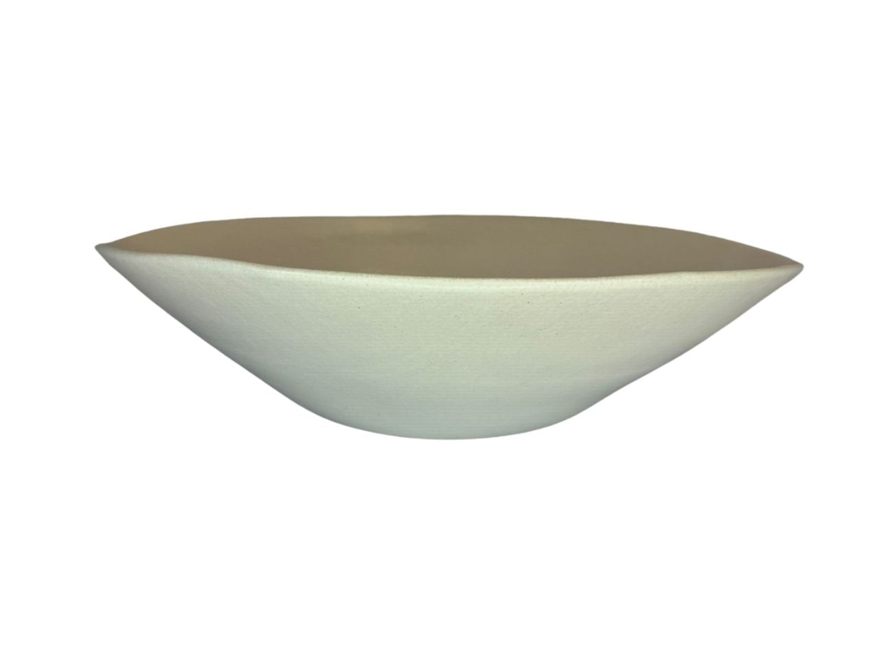 Ivory Salad Bowl in Natural