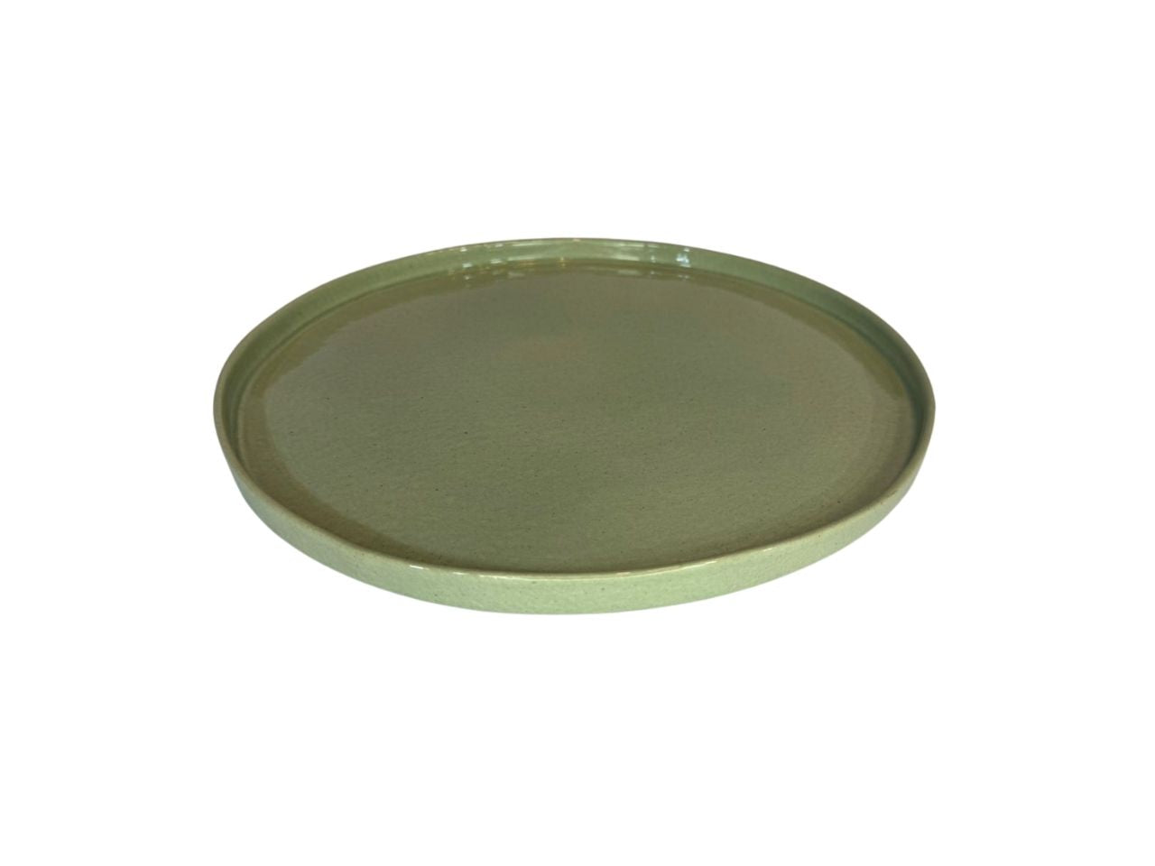 Evergreen Dinner Plate in Green