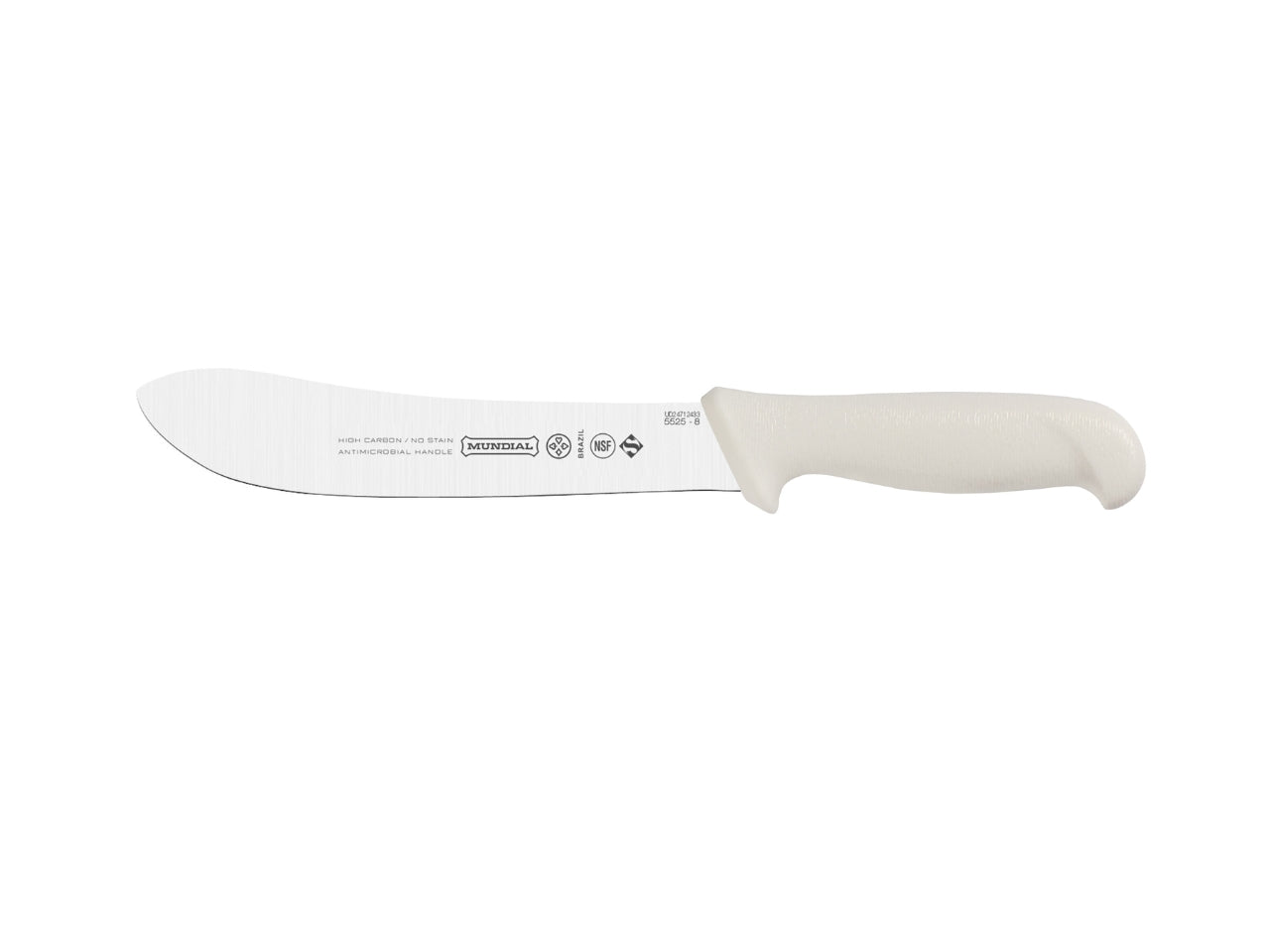 Mundial-aerial-trim-kitchen-knife-8inch-white-handle