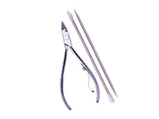 cuticle-nipper-double-spatula-and-nail-stick-mundial-778EP-for-sale