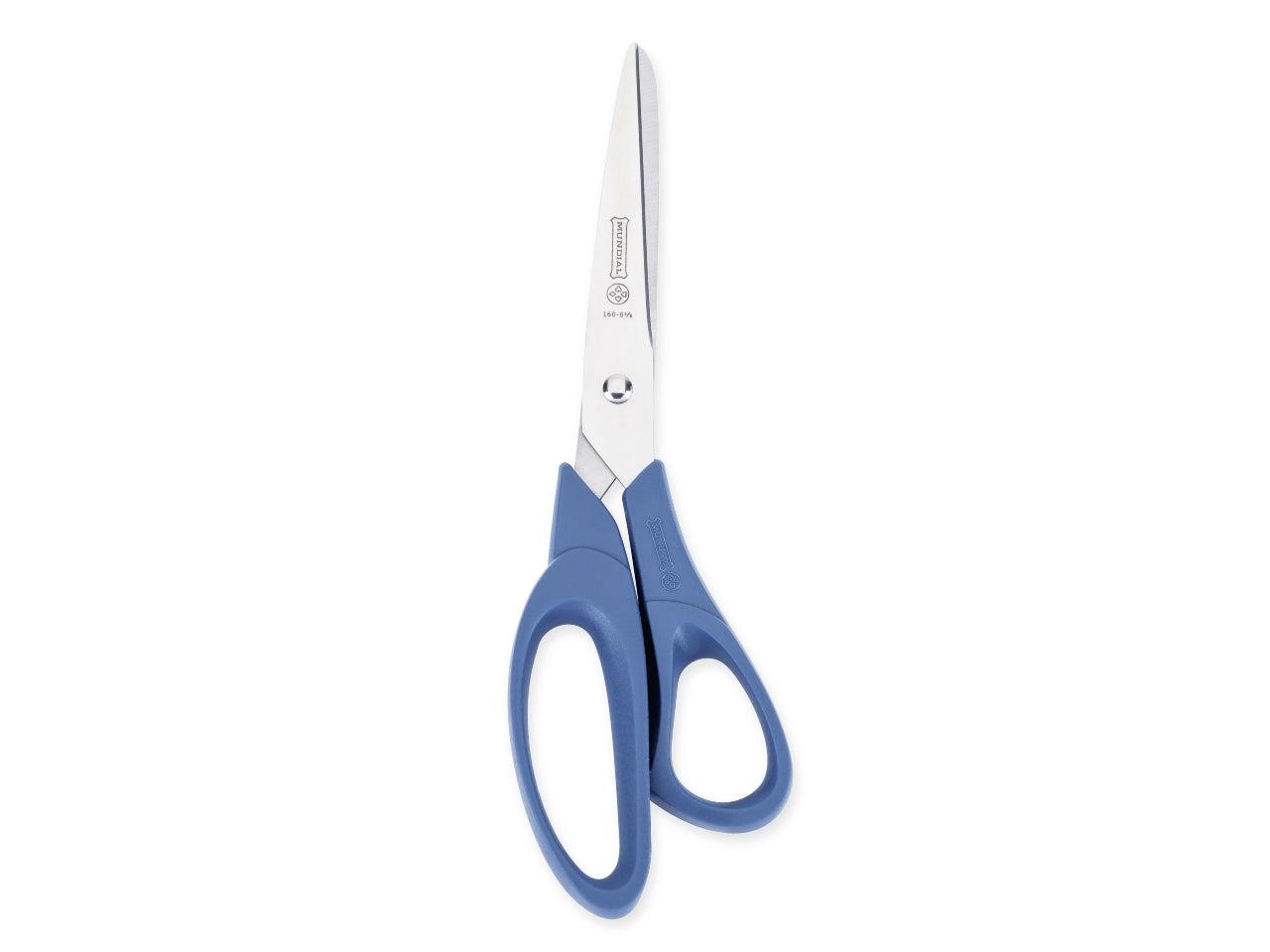 mundial-multipurpose-scissors-blue-handles-8-and-a-half-inch