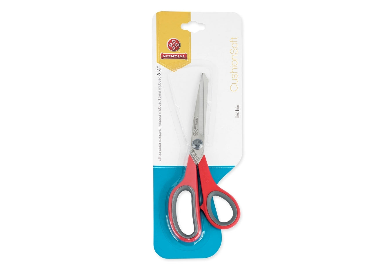 mundial-multipurpose-scissors-red-and-grey-handle-8-and-a-half-inch-packaging