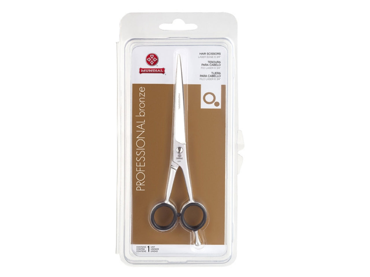 Mundial Hair Scissors Bronze Collection
